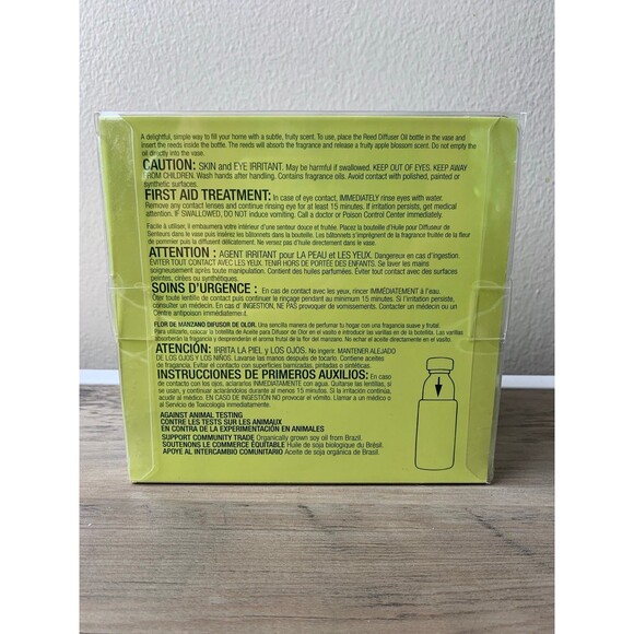 The Body Shop Reed Diffuser APPLE BLOSSOM New! - Picture 4 of 7